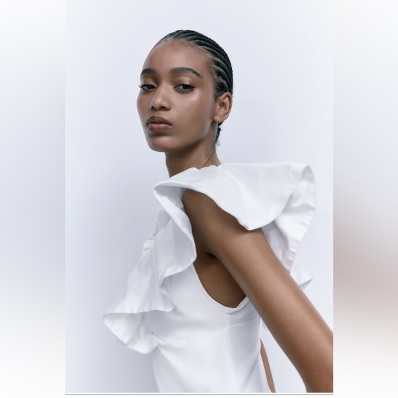 RUFFLED BODYSUIT - Picture 6 of 9